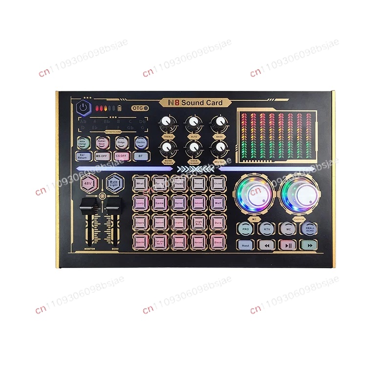 Sound Card Usb - Звуковая карта GAX-N8 для домашнего использования,