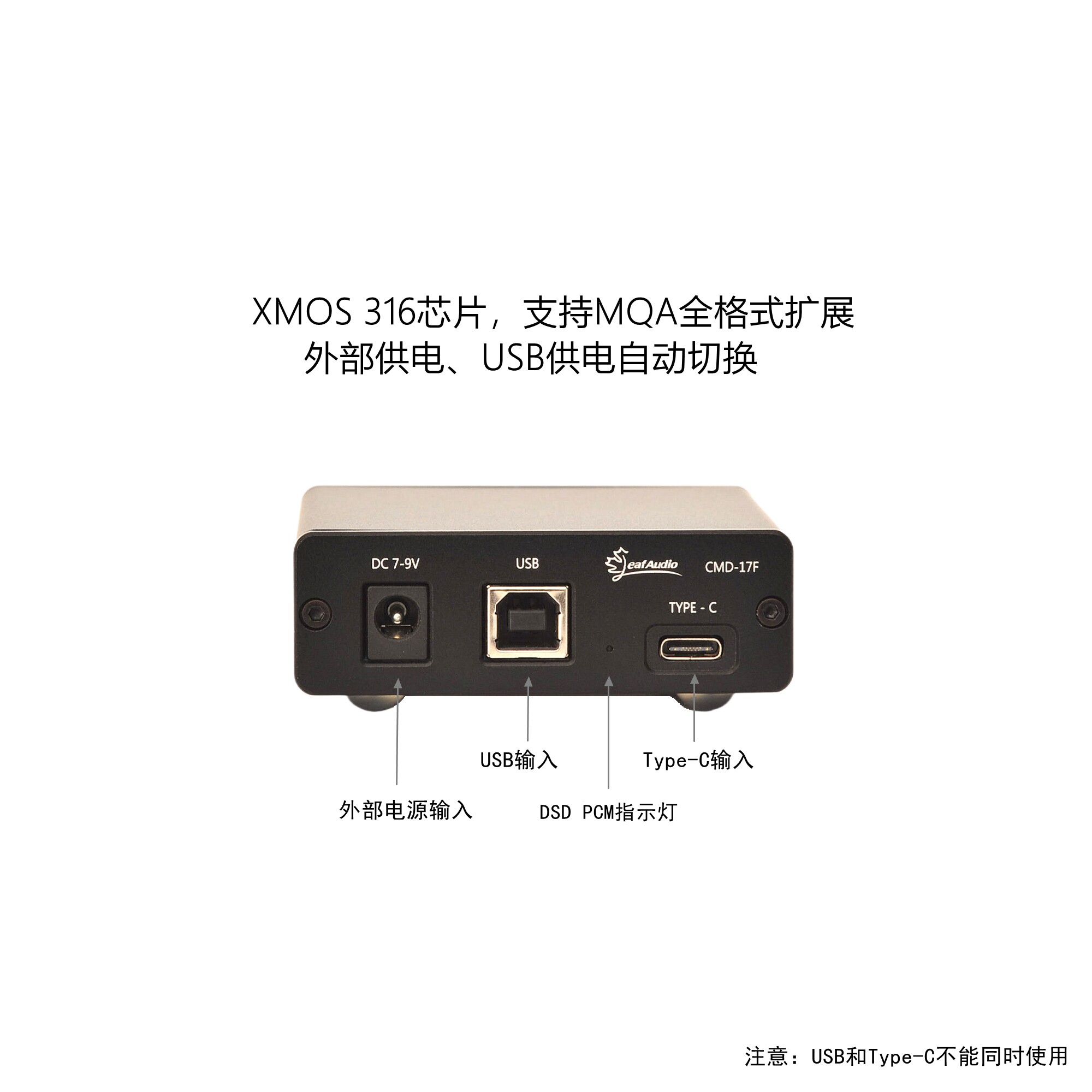 Sound Card Usb - Цифровая звуковая карта Leaf Audio CMD17F
