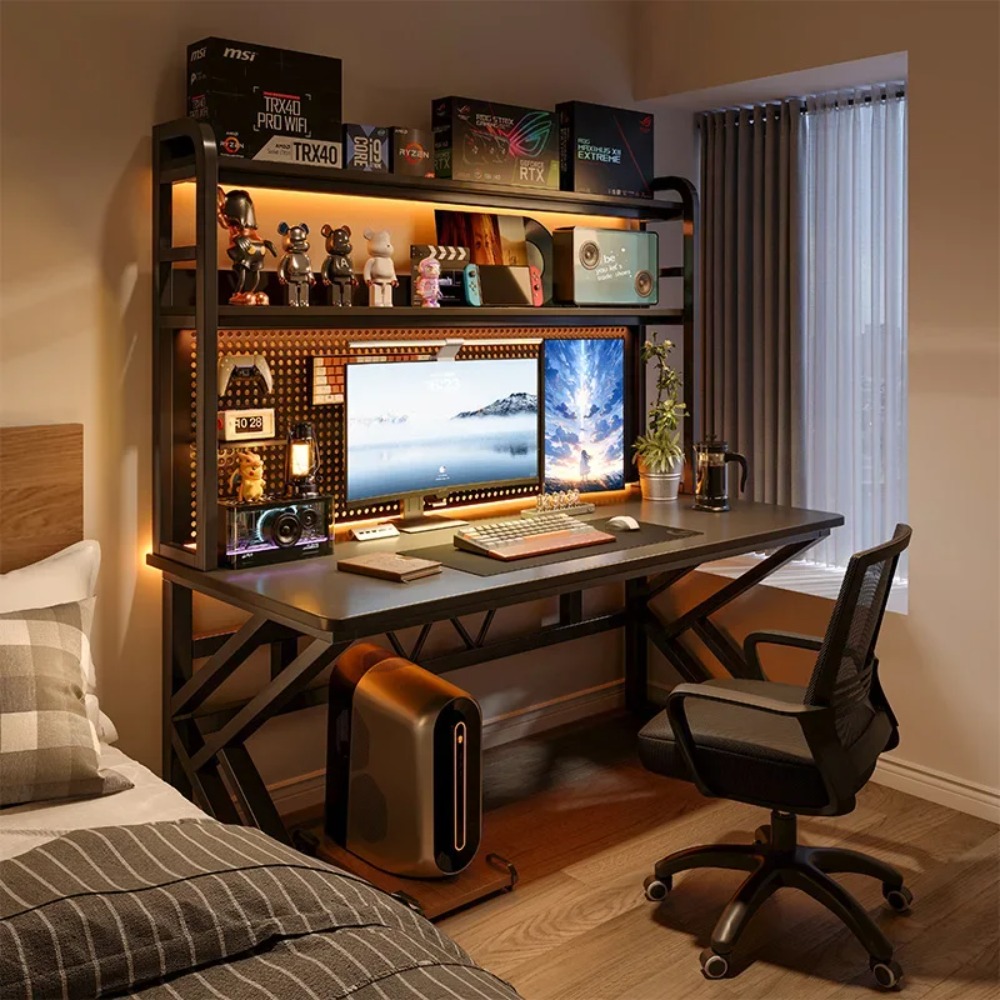 Pc Gaming Chair - Игровой компьютерный стол с книжной полкой