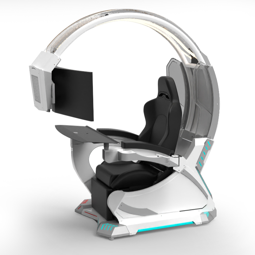 Pc Gaming Chair - Игровое кресло-кокпит Custom Support 2 Screens