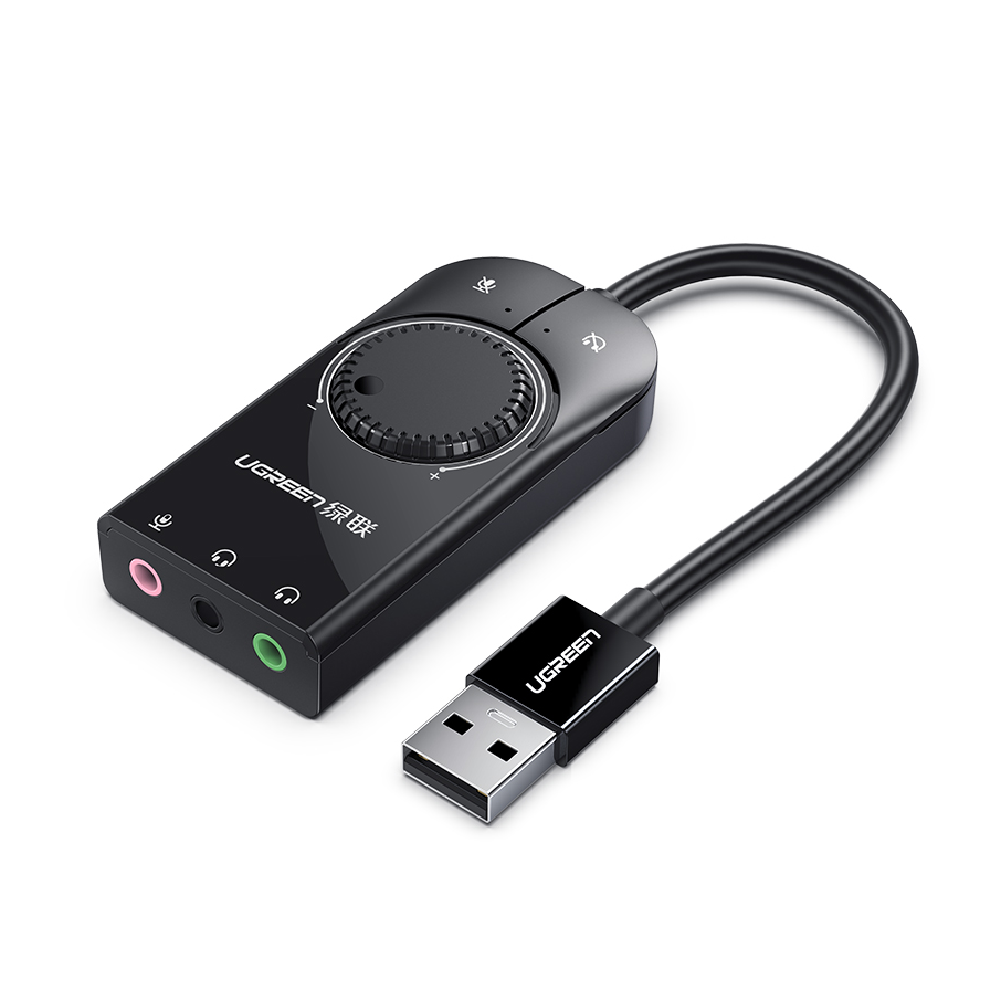 Sound Card Usb - Звуковая карта UGREEN USB Внешняя звуковая