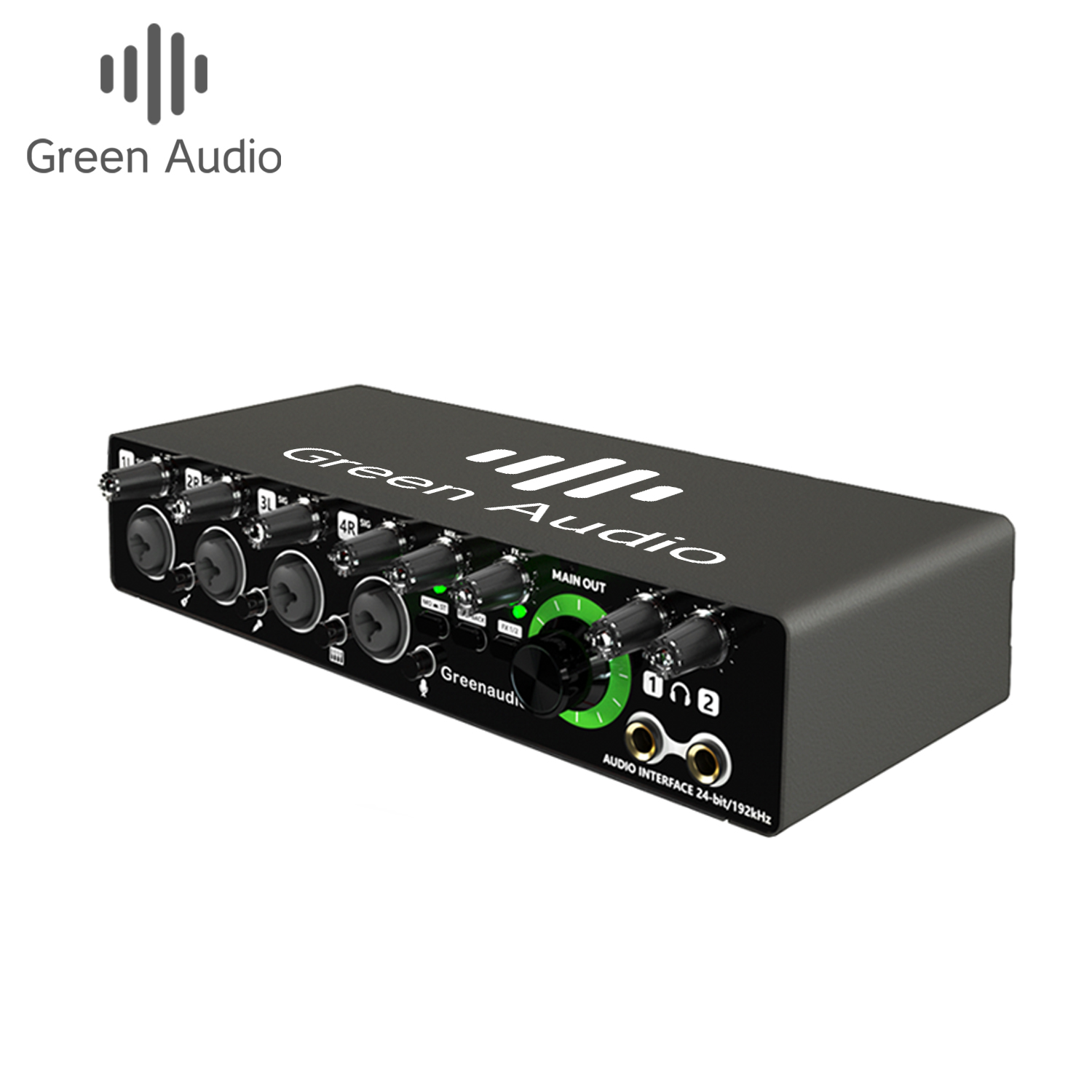 Sound Card Usb - Аудиоинтерфейс GAX-MD44 Green Audio USB с