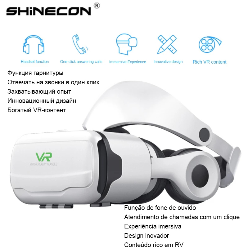 Очки VR, 3D-гарнитура виртуаль – обзор и цена Vr Headset Pc