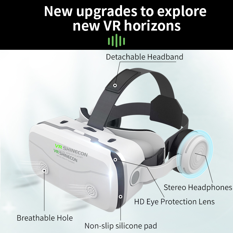 3D Viar телефон виртуальной ре – обзор и цена Vr Headset Pc