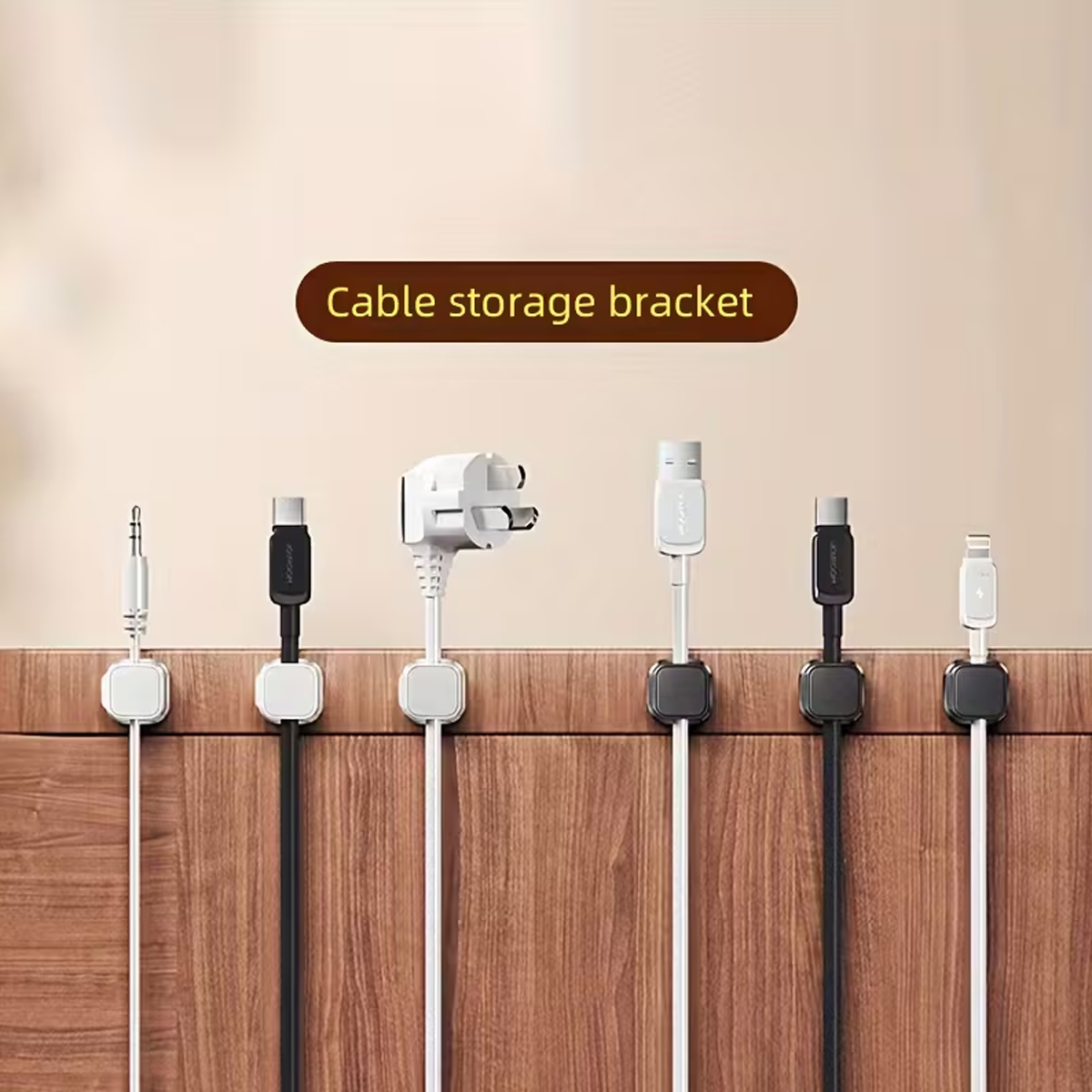 Набор органайзеров для кабелей – обзор и цена Desk Cable Organizer