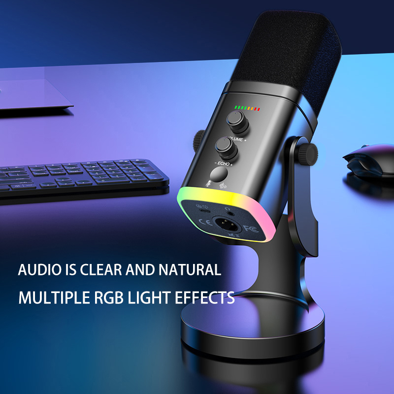 Игровой микрофон RGB с USB-под – обзор и цена Pc Gaming Live Streaming
