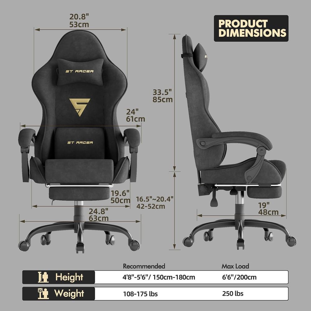Эргономичное игровое кресло из – обзор и цена Pc Gaming Chair