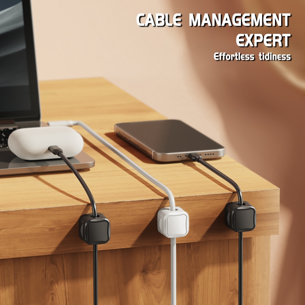 Магнитный держатель для кабеле – обзор и цена Desk Cable Organizer