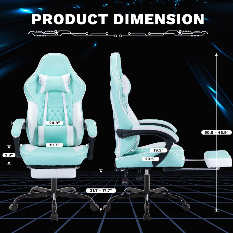 Игровое кресло с массажем, эрг – обзор и цена Pc Gaming Chair