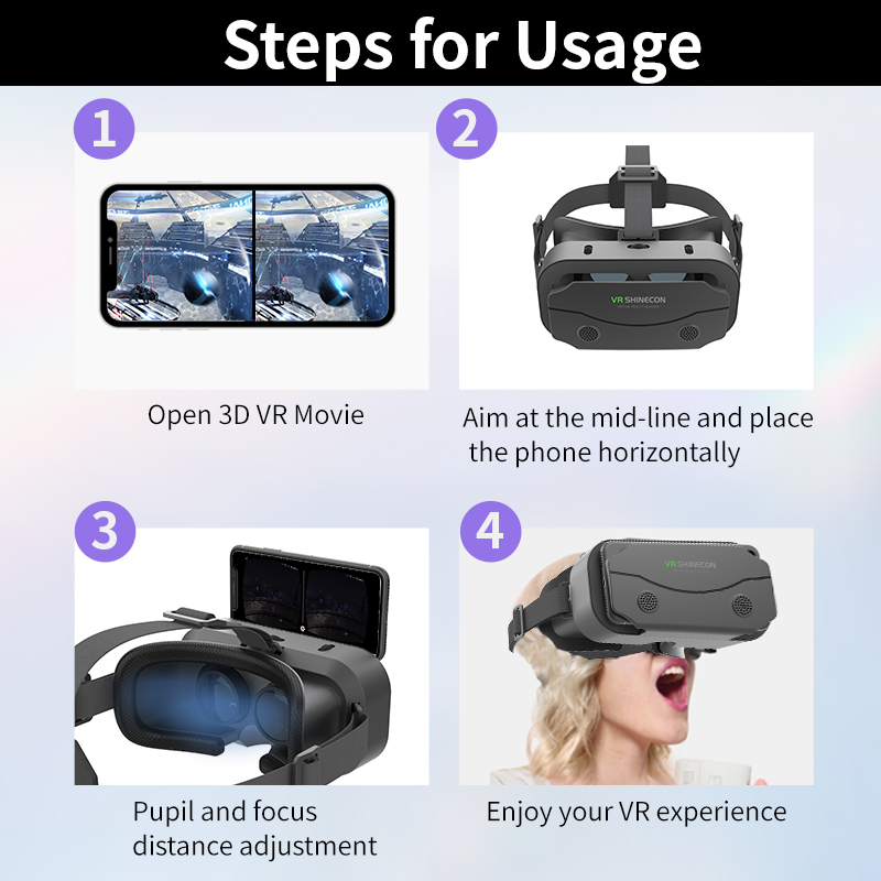 VR-очки, гарнитура виртуальной – обзор и цена Vr Headset Pc