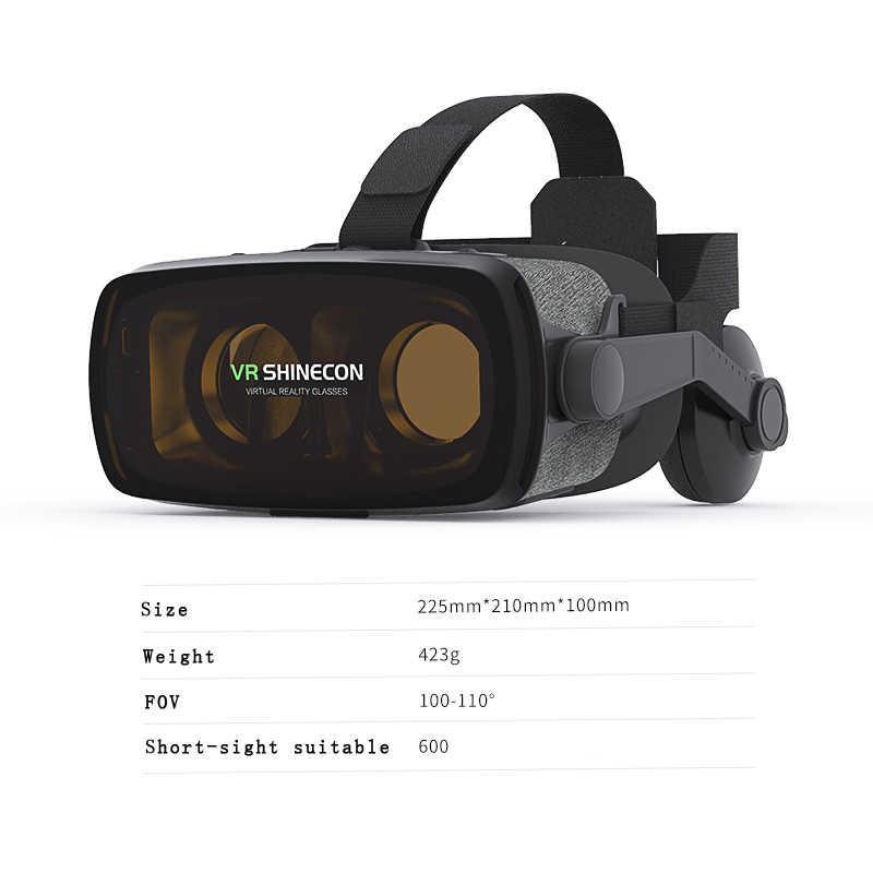 VR Shinecon Casque Viar 3D очк – обзор и цена Vr Headset Pc